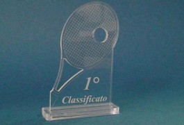 trofeo personalizzato in plexiglass 