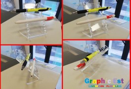 portapenne in plexiglass